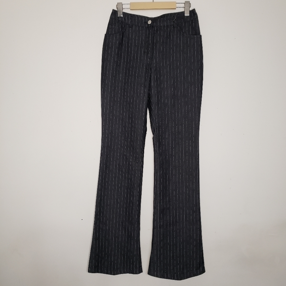 Laurel Jeans Pine Strip Wideleg Women Pant Size S/M
